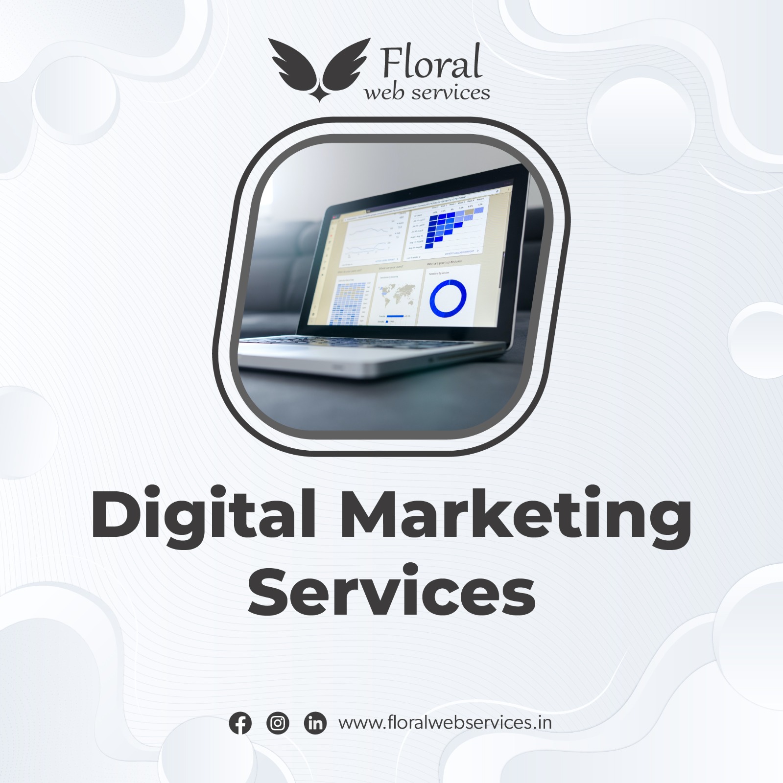 Floral Web Services - website design